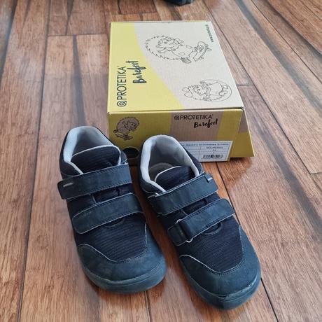 Tenisky barefoot nolan black, protetika,34