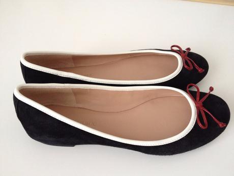 Kozene balerinky banana republic, 38