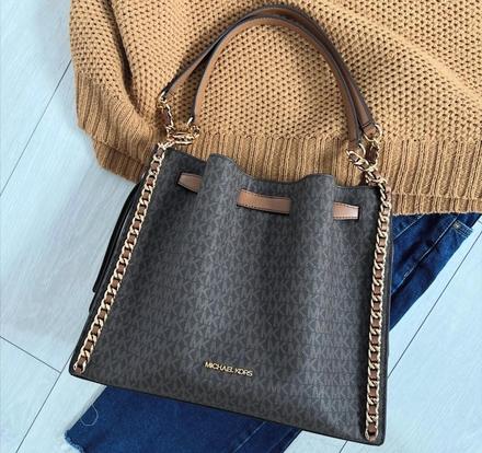 Praktická michael kors kabelka shoulder mina, michael kors