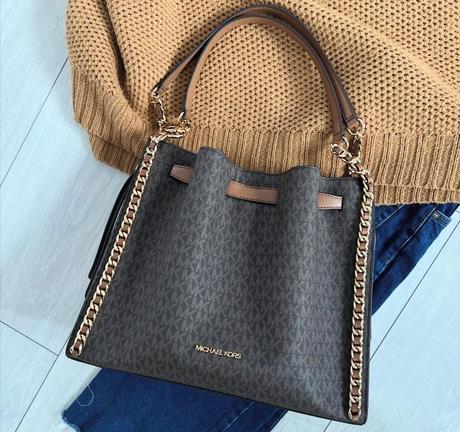 Praktická michael kors kabelka shoulder mina, michael kors