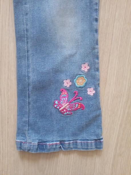 Dievčenské rifle 110/116, outfit,110