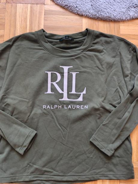 Ralph lauren monogram dámska mikina m/l, ralph lauren,m