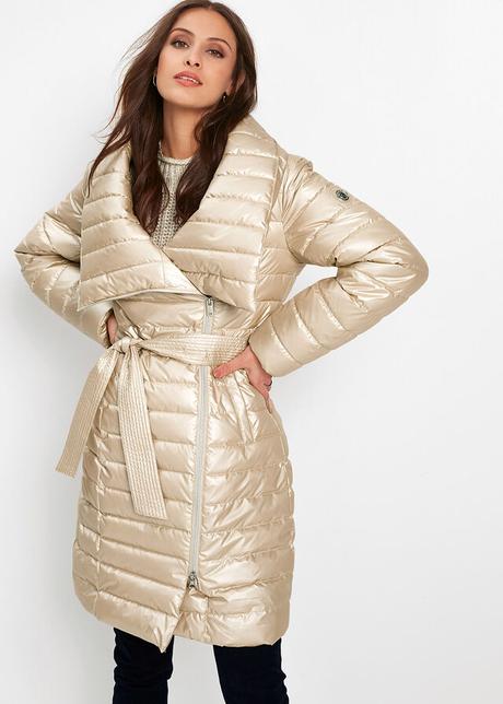 Kabát s veľkým golierom, mohito,40 / l