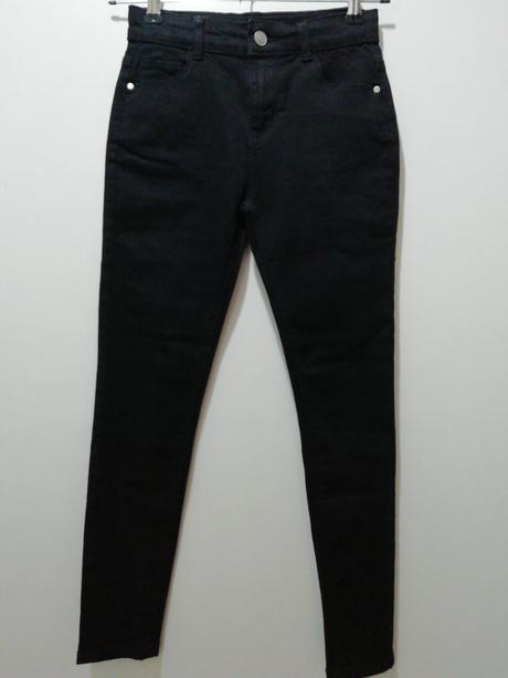 Čierne rifle skinny, denim co,140