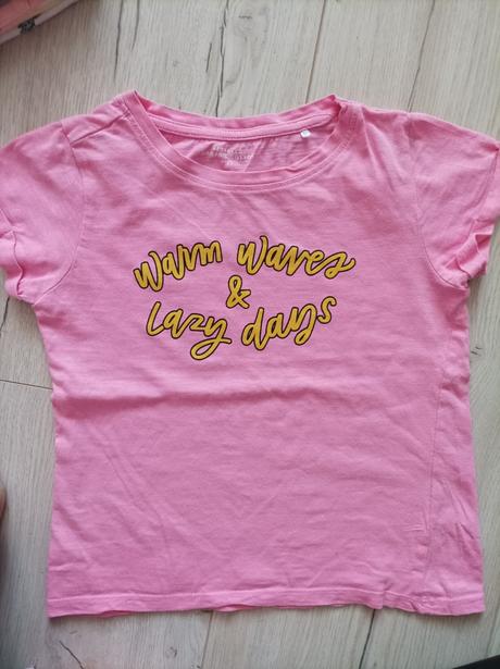 Dievčenské tričká 116/122 22kusov, reserved,116