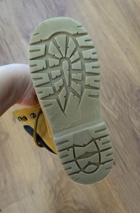 Kožené vysoké čižmičky, 27