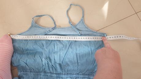 Dámske šaty riflové, m