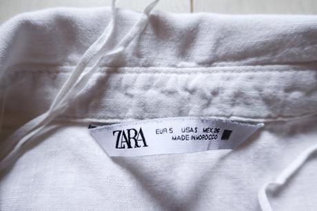 Ľanová košela zara, zara,s