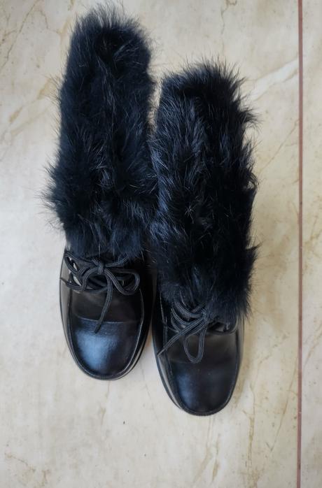 Topánky zateplené dámske, 38