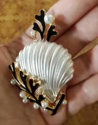 Brošňa mušľa,