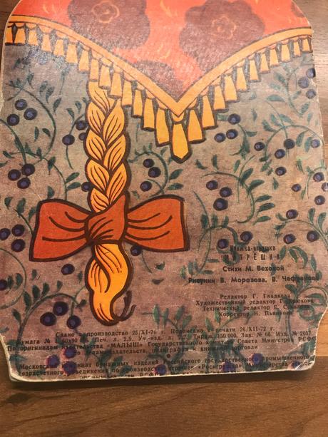 Kniha v tvare matriošky originál ruska,