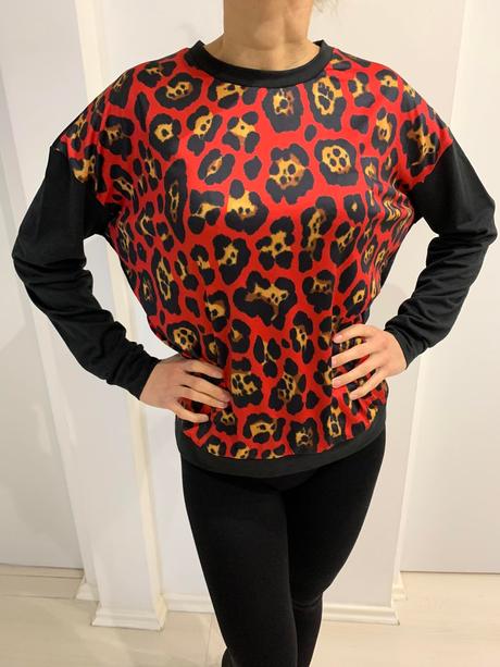 Štýlová mikina leo, s/m, s