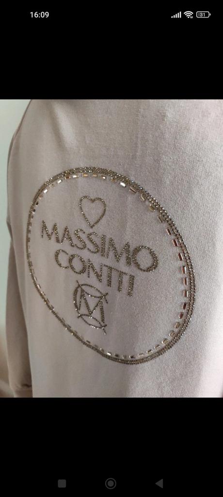 Dámska predĺžená mikina massimo contti, 