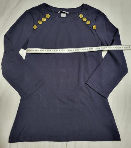 Top s 3/4 rukávom, h&m,s