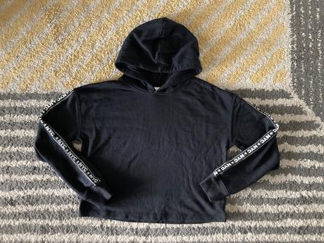 Zateplená crop mikinka 146/152, c&a,146