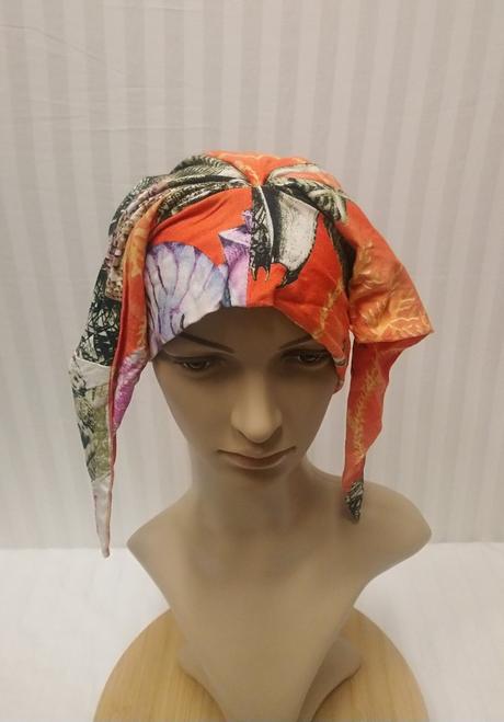 Doplnok kostýmu - čiapka šašo-klaun, 53-58 cm,