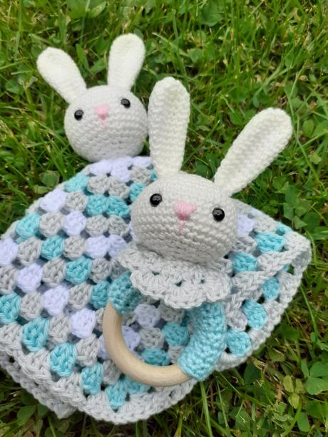 Hackovany mojkacik zajko, žabka, 