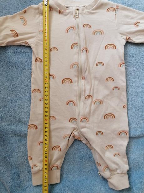 Pyžamka páv, dúha, ovocie, lindex,62