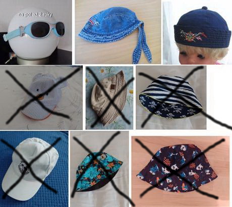 Čiapky pre chlapcov od 1roka do 7rokov, 74