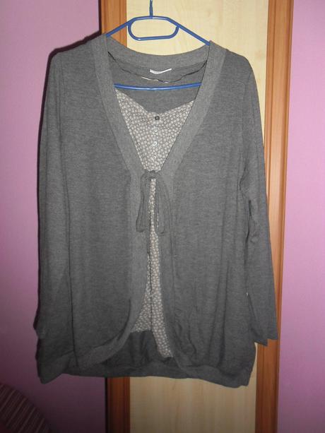 Tehotenský svetrík 2v1, c&a,l