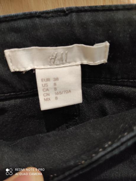 Športovo elegantné nohavice h&m, h&m,38