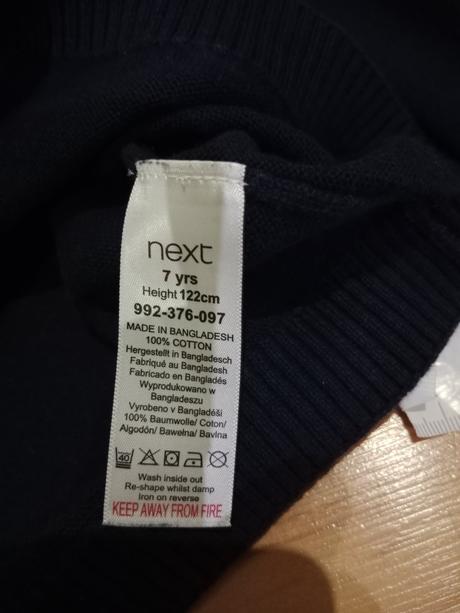 Slušný pulover, next,122