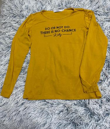 Dievčenský top s dlhým rukávom, 164