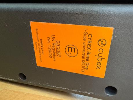 Vajicko cybex aton b2 so cybex base one isofixom, cybex