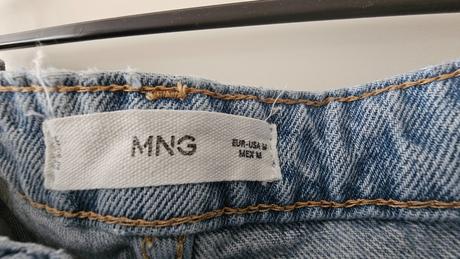 Riflová sukňa, mango,m