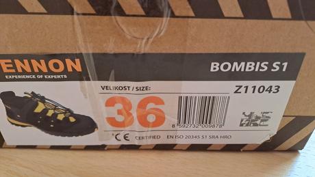 Bennn pracovné sandále s oceľovou špicou, 36