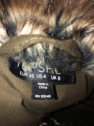 Dámska bunda, topshop,36