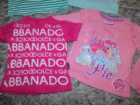 Baliček -trička velkost 74, 68–80