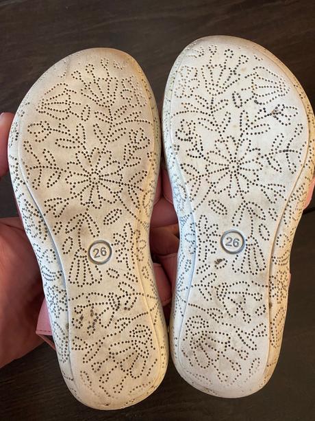 Sandalky cupcake ruzove 26 17cm, cupcake,26