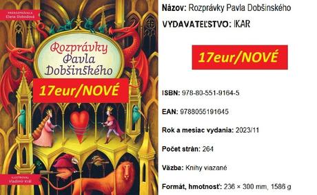Kniha rozprávky pavla dobšinského, 