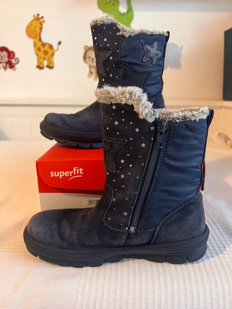 Kvalitné zimné čižmičky superfit veľkosť 33, superfit,33