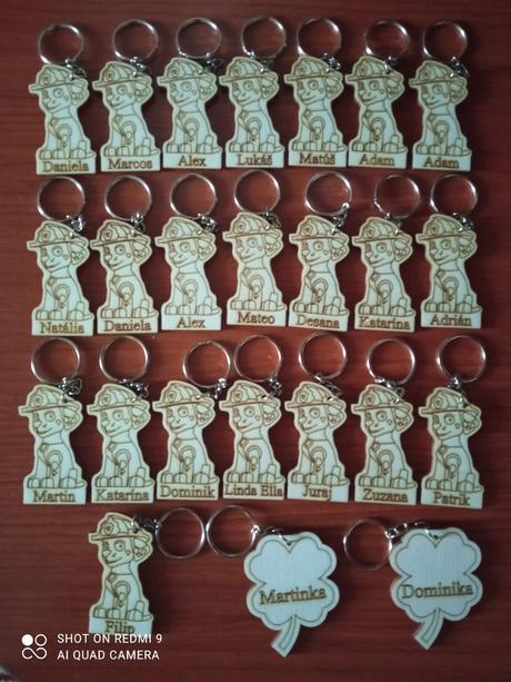 Prívesky pre detičky, 