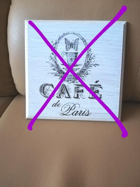 Vintage tabulka s napisom, 