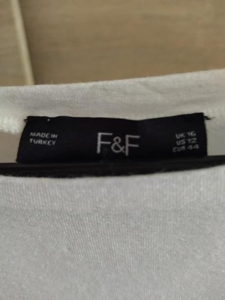 Maslové bavlnené tričko, f&f,xl