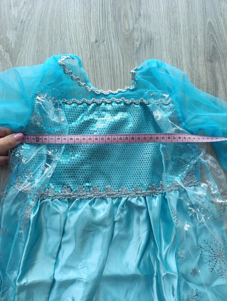 Frozen elsa šaty - 4 veľkosti 100,110,130,140,