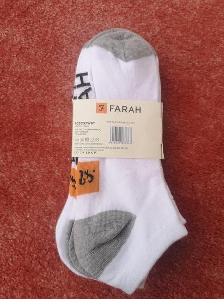 Farah pánske ponožky 5 párov veľkosť 39-45, 39 / 40 / 42 / 44 / 46