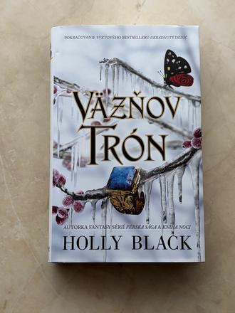 Nová kniha vaznov tron - holly black, 