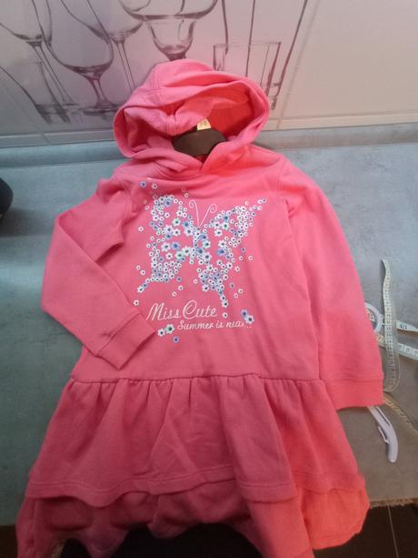 Mikinove šaty 128, dopodopo,128