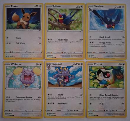 Pokémon karty "vivid voltage" (4), 