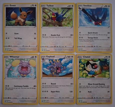 Pokémon karty "vivid voltage" (4), 