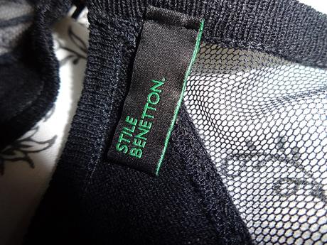 Predaj - čierne, jemne pletené dámske šaty, benetton,s