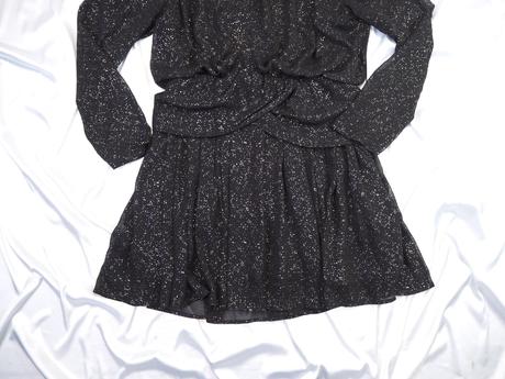 Čierne elegantné šaty h&m, h&m,36