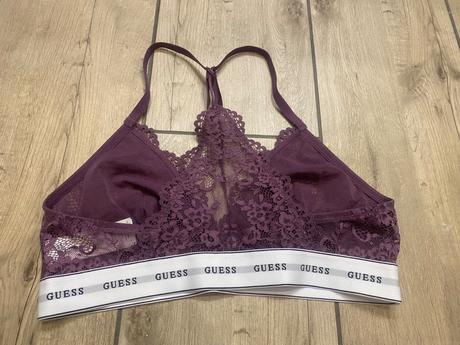 Guess čipkovaná podprsenka, guess,l