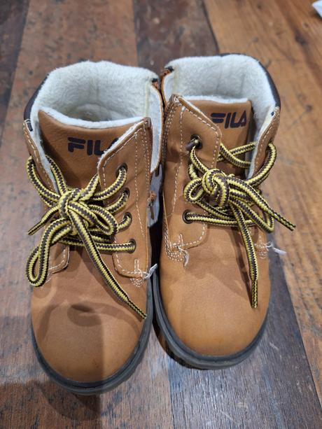 Detské zimné topánky fila, fila,22