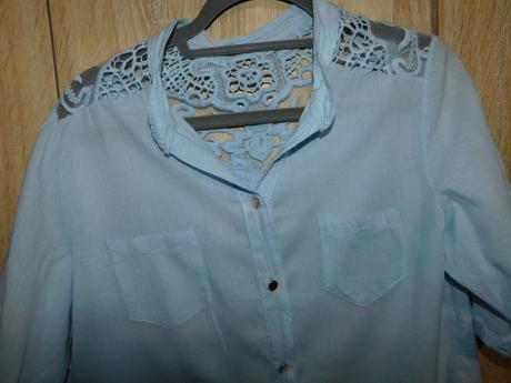 Bluzka s čipkou, m