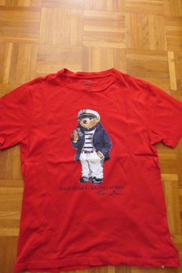 Ralph lauren bear ikonicke bavlnene super tricko, ralph lauren,s